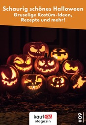 Aktueller kaufDA Magazin Prospekt mit Besteck, "Halloween", Seite 1