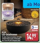 LED-Solarbrunnen im ALDI Nord Prospekt LED-Solarbrunnen von BELAVI im aktuellen ALDI Nord Prospekt für 14,99 €