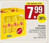 Limonade im WEZ Prospekt zum Preis von 7,99 €