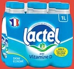 LAIT UHT DEMI-ÉCRÉMÉ - LACTEL dans le catalogue Intermarché