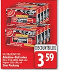 Alkaline-Batterien von Gut&Günstig im aktuellen E center Prospekt