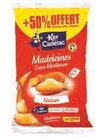 Madeleines extra moelleuses - KER CADELAC en promo chez Super U Rouen à 2,78 €