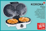 Waffeleisen Angebote von Korona bei Marktkauf Bautzen für 19,99 €