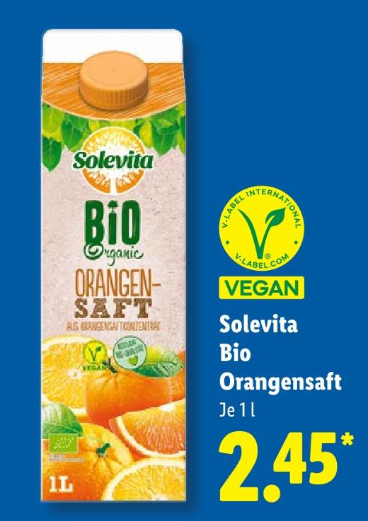 Bio Orangensaft