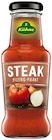 STEAK Pfeffrig-Pikant oder KNOBLAUCH SAUCE Cremig-Pikant im REWE Prospekt STEAK Pfeffrig-Pikant oder KNOBLAUCH SAUCE Cremig-Pikant von Kühne im aktuellen REWE Prospekt für 1,29 €