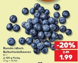 Kulturheidelbeeren für 1,99 € bei Kaufland im Angebot Kulturheidelbeeren im aktuellen Kaufland Prospekt