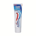 Dentifrice triple protection menthe fraiche 100 ml - AQUAFRESH dans le catalogue Maxi Bazar