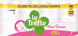 Papier toilette LE trèfle - LE TREFLE en promo chez Auchan Hypermarché Papier toilette LE trèfle - LE TREFLE dans le catalogue Auchan Hypermarché