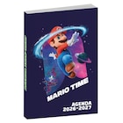 Agenda scolaire Super Mario Galaxy dans le catalogue Carrefour