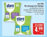Öko Maschinengeschirr-Reiniger Angebote von claro bei Marktkauf Leipzig für 4,99 €