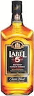 Scotch Whisky - Label 5 - Colruyt à Saint-Étienne Scotch Whisky - Label 5 en promo chez Colruyt Saint-Étienne