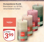 Stumpenkerze Rustik im Angebot bei GLOBUS in Herne Stumpenkerze Rustik Angebote von bolsius bei GLOBUS Herne für 3,99 €