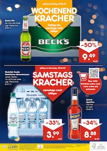 Mineralwasser im Netto Marken-Discount Prospekt "DER ORT, AN DEM DU IMMER AUSGEZEICHNETE PREISE FINDEST." mit 6 Seiten (Dortmund)