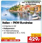 Italien – PKW-Rundreise von Comersee für 429,00 € bei Netto Marken-Discount im Angebot Italien – PKW-Rundreise von Comersee im aktuellen Netto Marken-Discount Prospekt