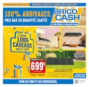 Catalogue Bricolage Brico Cash en cours à Saint-Romain-en-Jarez et alentours, "100% ARRIVAGES : PRIX BAS EN QUANTITÉ LIMITÉE", 8 pages, 08/05/2024 - 23/05/2024