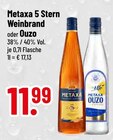 5 Stern Weinbrand Angebote von Metaxa bei Trinkgut Regensburg für 11,99 €