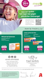 Aktueller mea - meine apotheke Prospekt (Aidenbach, 4 Seiten zum blättern mea - meine apotheke Prospekt Unsere Juli-Angebote mit 4 Seiten