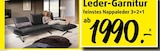 Leder-Garnitur Angebote bei Polstermöbel Fischer Heilbronn für 1.990,00 €