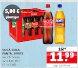 COCA-COLA, FANTA, SPRITE Angebot in Sargstedt COCA-COLA, FANTA, SPRITE im aktuellen Prospekt bei Getränke Quelle Weydringer in Sargstedt