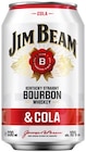 Bourbon Whiskey & Cola oder Lime Splash Angebote von Jim Beam bei REWE Rödermark für 1,99 €