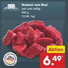 Gulasch vom Rind im Angebot bei Netto Marken-Discount in Lünen Gulasch vom Rind Angebote von Gut Ponholz bei Netto Marken-Discount Lünen für 6,49 €