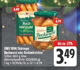 Thüringer Bockwurst von EWU 1894 für 3,49 € bei EDEKA im Angebot Thüringer Bockwurst von EWU 1894 im aktuellen EDEKA Prospekt