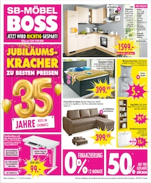 SB Möbel Boss Prospekt für Frankenberg: "JETZT WIRD RICHTIG GESPART!", 12 Seiten, 13.09.2025 - 19.09.2025