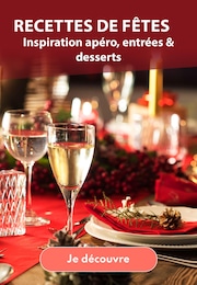 Catalogue Autres Magasins de Recettes Prospectus Recettes, "Recettes de Fêtes", 1 page, 02/12/2022 - 31/12/2022