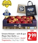 Magic Star Äpfel Angebote von Unsere Heimat bei E center Lahr für 2,99 €