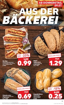 Dinkel Angebot im Kaufland Prospekt, gültig von 09.07.2026 bis 15.07.2026 Dinkel Angebot im aktuellen Kaufland Prospekt auf Seite 31