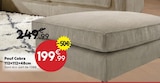 Pouf Cobra - Maxi Bazar à Saint-Maur-des-Fossés Pouf Cobra en promo chez Maxi Bazar Saint-Maur-des-Fossés à 199,99 €