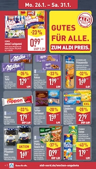 ALDI Nord Prospekt der aktuellen Woche, gültig von 26.01.2026 bis 31.01.2026 Aktueller ALDI Nord Prospekt "Aktuelle Angebote" mit 43 Seiten