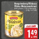 Aktuelles Mildessa Mildes Weinsauerkraut Angebot bei EDEKA in Koblenz ab 1,49 €
