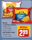 1-2-3 Frites Original oder Golden Longs von McCain im aktuellen REWE Prospekt