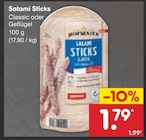 Aktuelles Salami Sticks Angebot bei Netto Marken-Discount in Dresden ab 1,79 €