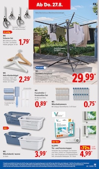 Wäschespinne im aktuellen Lidl Prospekt (Osnabrück) Wäschespinne im Lidl Prospekt "LIDL LOHNT SICH" mit 71 Seiten (Osnabrück)