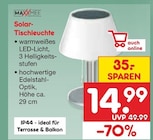 Solar-Tischleuchte von MAXXMEE im aktuellen Netto Marken-Discount Prospekt