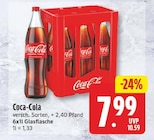 Coca-Cola für 7,99 € bei EDEKA im Angebot Coca-Cola im aktuellen EDEKA Prospekt