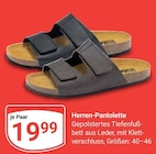 Aktuelles Herren-Pantolette Angebot bei GLOBUS in Leipzig ab 19,99 €
