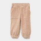 Pantalon effet velours côtelé sable bébé garçon à 6,99 € dans le catalogue La Halle