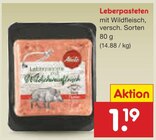 Leberpasteten mit Wildfleisch Angebote bei Netto Marken-Discount Castrop-Rauxel für 1,19 €