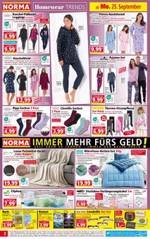 Norma Nürnberg Prospekt der aktuellen Woche, gültig von 25.09.2023 bis 30.09.2023 Aktueller Norma Nürnberg Prospekt "Mehr fürs Geld" mit 16 Seiten