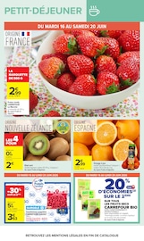 Promos Fruits Secs dans le catalogue "LE MOIS DES SUPPORTERS" de Carrefour Fruits Secs en promo dans le catalogue Carrefour à la page 19