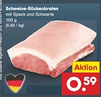 Schweine-Rückenbraten Angebote bei Netto Marken-Discount Hof für 0,59 €