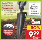 Schaufel mit Wurzelsäge Angebote von EASYMAXX bei Netto Marken-Discount Buchholz für 9,99 €