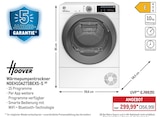 Wärmepumpentrockner NDEH10A2TSBEXS-S im METRO Prospekt Wärmepumpentrockner NDEH10A2TSBEXS-S von Hoover im aktuellen METRO Prospekt für 356,99 €