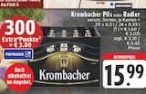 Aktuelle Krombacher Angebote bei EDEKA in Eschweiler Aktuelles Pils Angebot bei EDEKA in Eschweiler ab 15,99 €