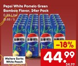 White Pomelo Green Bamboo Flavor Angebote von Pepsi bei Netto Marken-Discount Potsdam für 44,99 €