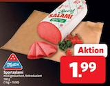 nah&frisch Obernkirchen - Sportsalami Angebot im Prospekt Sportsalami bei nah&frisch im Obernkirchen Prospekt für 1,99 €