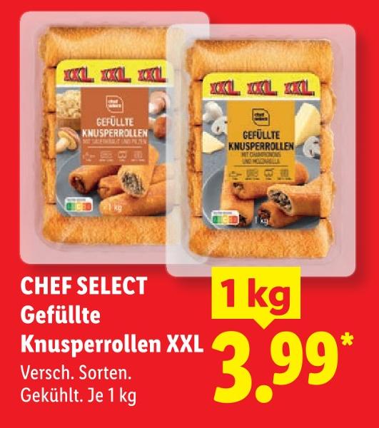 Gefüllte Knusperrollen XXL
